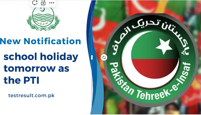 tomorrow holiday notification 25 November 2024