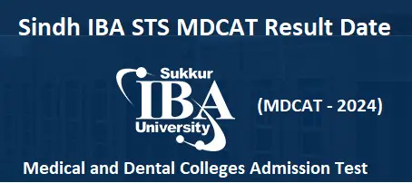 Sindh Re-Take IBA STS MDCAT Result Date Test 8 December