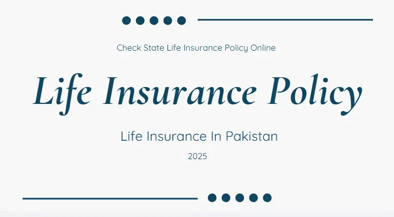 Life Insurance Policy Check Online | Life Insurance In Pakistan