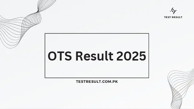 Open Testing Service OTS Result 2025